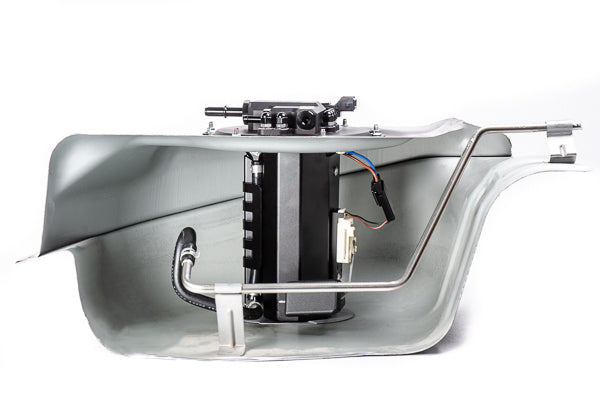 Radium Engineering Radium Engineering Fuel Pump Hanger, Mitsubishi Lancer Evolution X - DW400 (Pumps Not Included), product image, part 20-1644