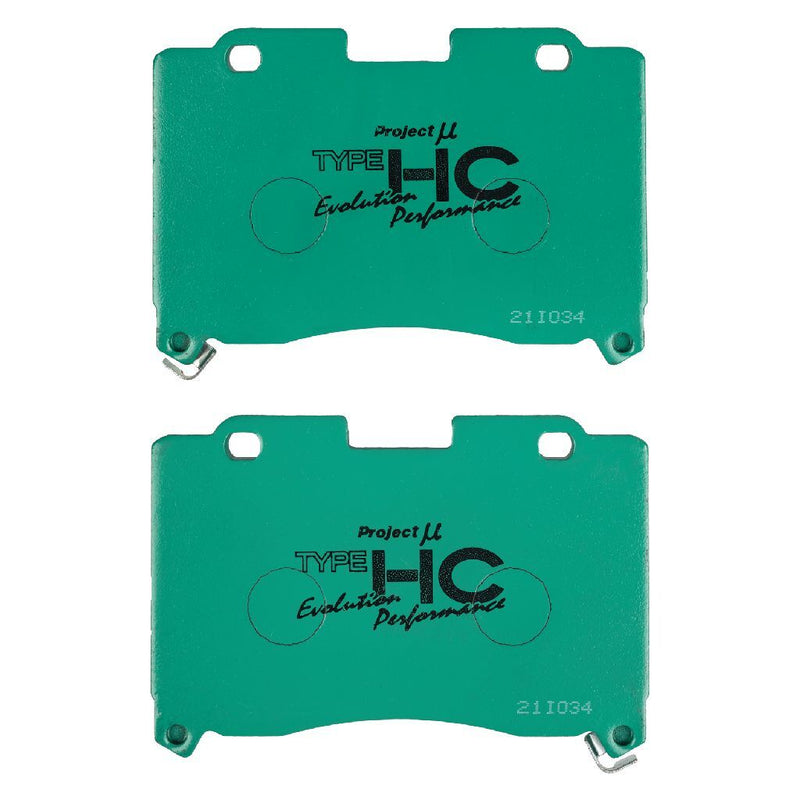 Project Mu F103-HC-EP Sports Performance Brake Pad Set