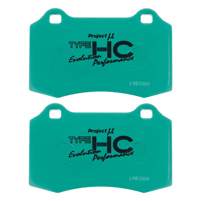 Project Mu F1039-15-HC-EP Sports Performance Brake Pad Set