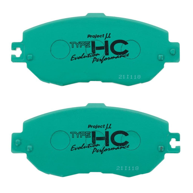 Project Mu F123-HC-EP Sports Performance Brake Pad Set