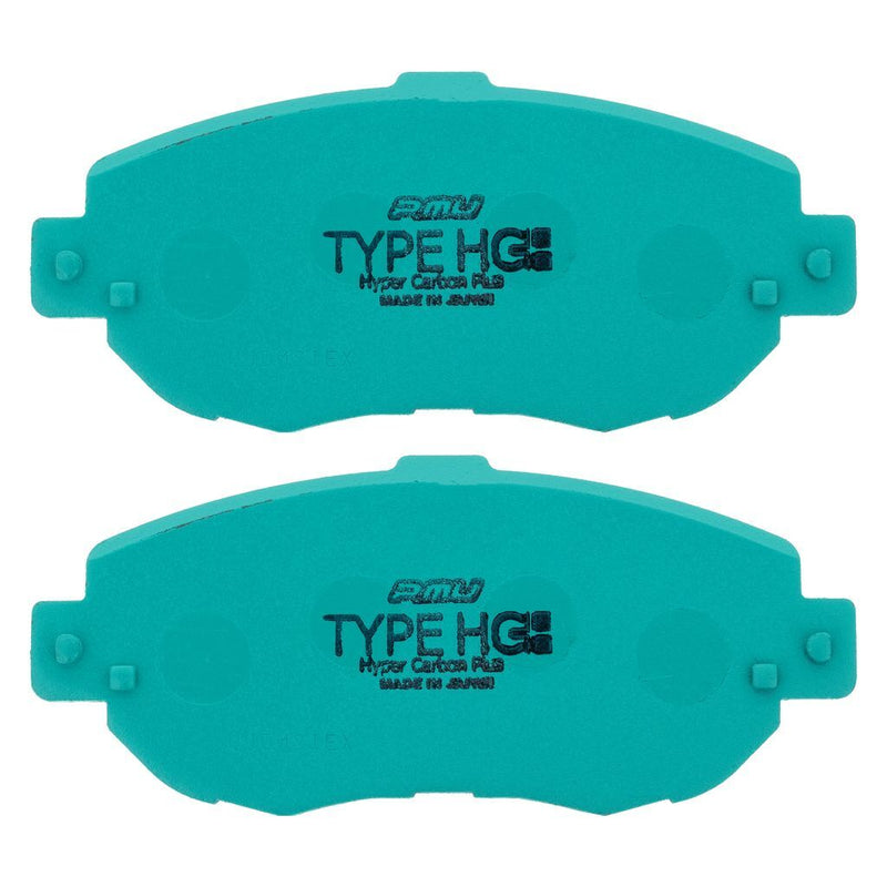 Project Mu F123-HC+ Sports Performance Brake Pad Set