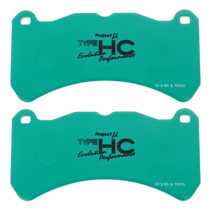 Project Mu F160-HC-EP Sports Performance Brake Pad Set
