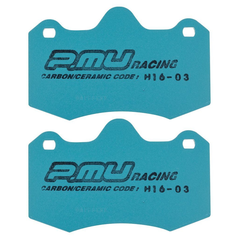 Project Mu F1660D55-16.5-H16-03 Carbon Ceramic Brake Pad Set