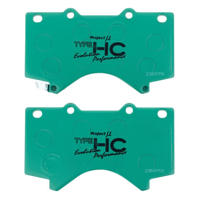 Project Mu F176-HC-EP Sports Performance Brake Pad Set