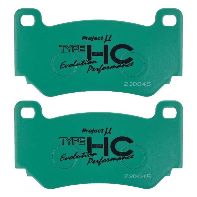 Project Mu F1760-HC-EP Sports Performance Brake Pad Set