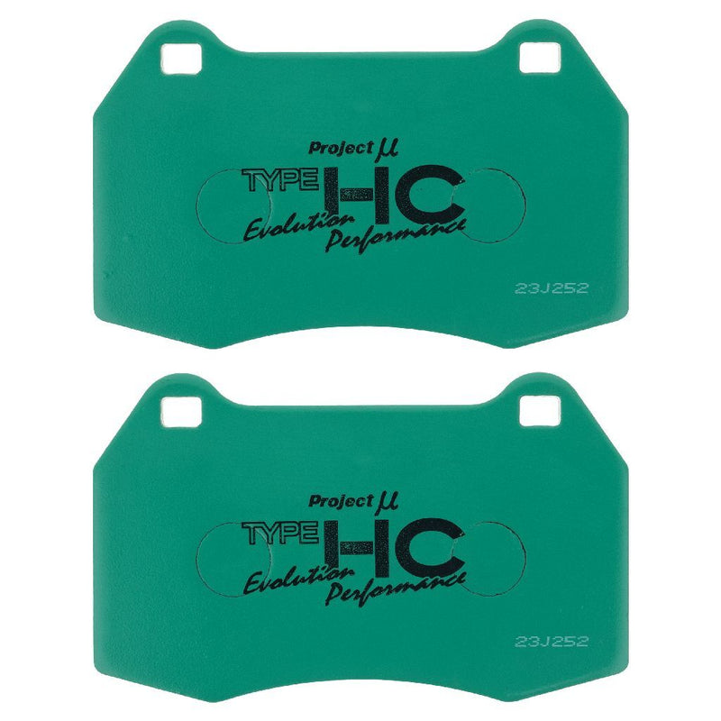 Project Mu F206-HC-EP Sports Performance Brake Pad Set