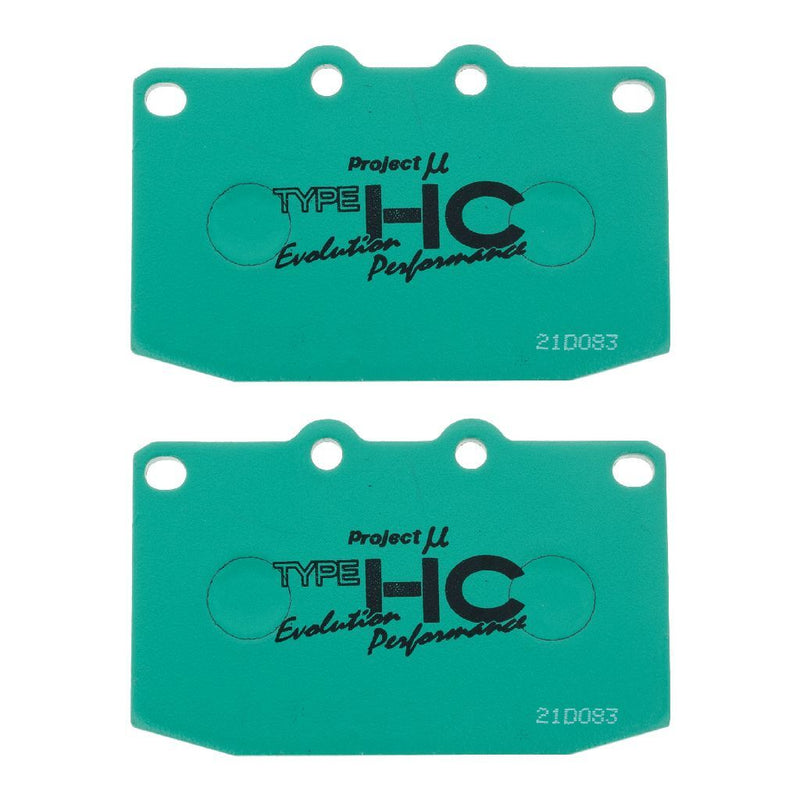 Project Mu F431-HC-EP Sports Performance Brake Pad Set
