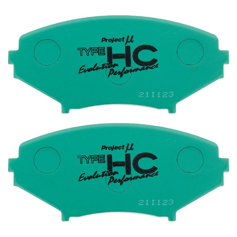 Project Mu F445-HC-EP Sports Performance Brake Pad Set