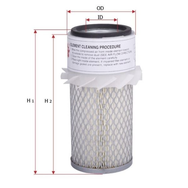 Sakura FAS-54123 Air Filter
