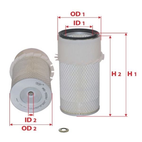 Sakura FAS-5591 Air Filter