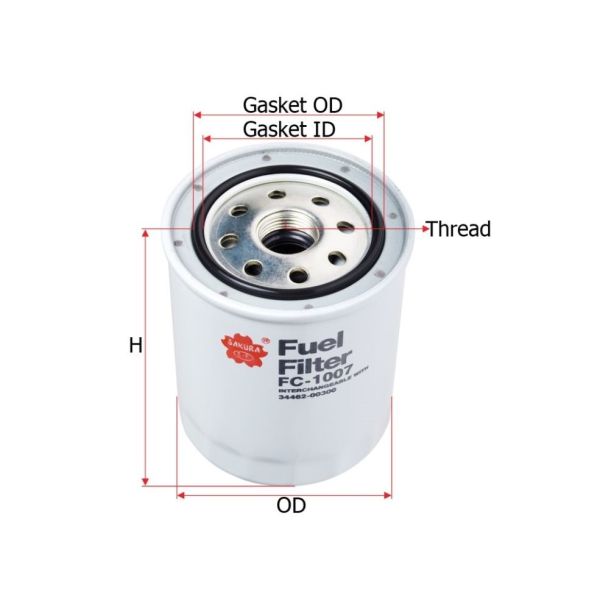 Sakura FC-1007 Fuel filter