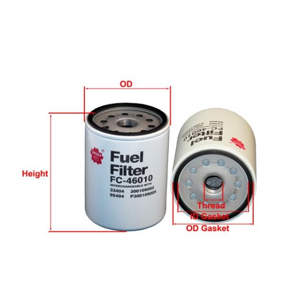 Sakura FC-46010 Fuel filter