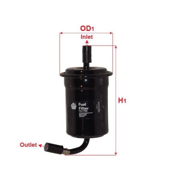 Sakura FS-1706 Fuel filter