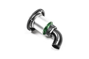 Radium Engineering Radium Engineering Remote Mount Vented Female Dry Break 1.5" Elbow, product image, part 20-1104-V