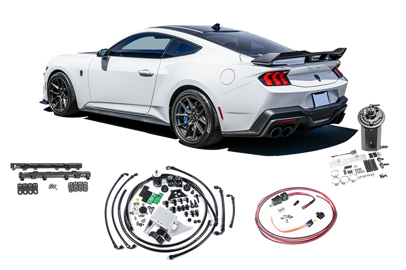 Radium Engineering Radium Engineering Fuel Hanger Plumbing Kit with Stainless Filter, Ford Mustang (2018+), product image, part 20-1817-03