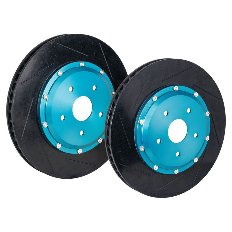 Project Mu GPRF062 SCR-PRO 2 Piece Brake Disc Rotor Pair - Subaru WRX STi (Front)