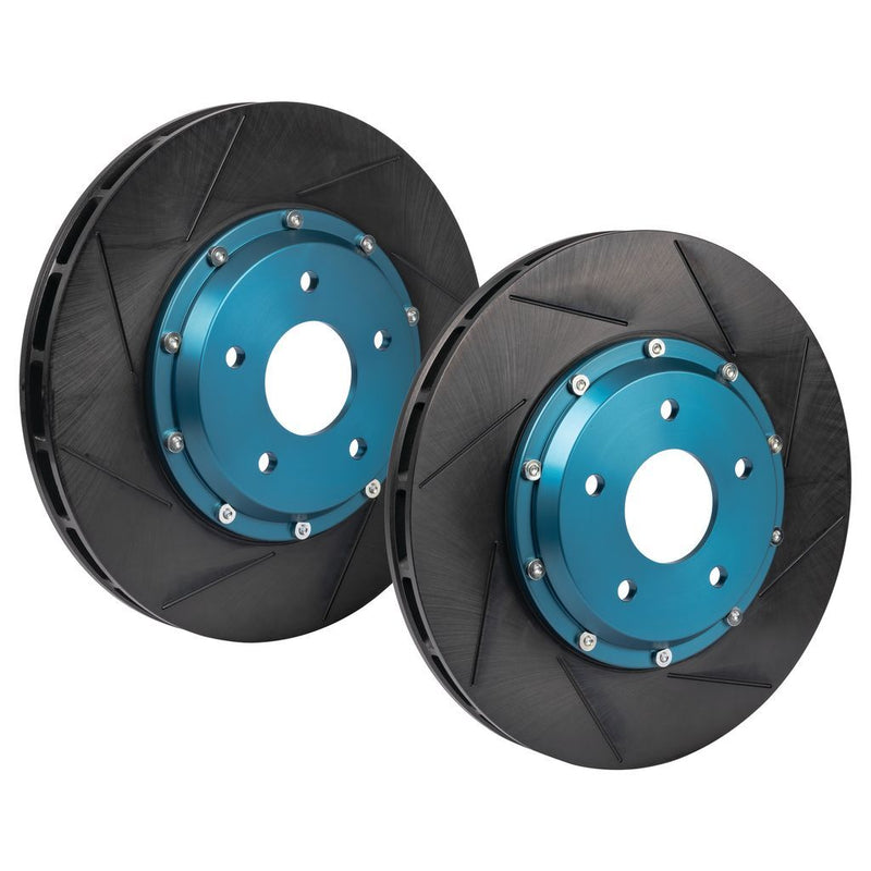 Project Mu GPRN006 SCR-PRO 2 Piece Brake Disc Rotor Pair - Nissan Skyline GT-R (Front)