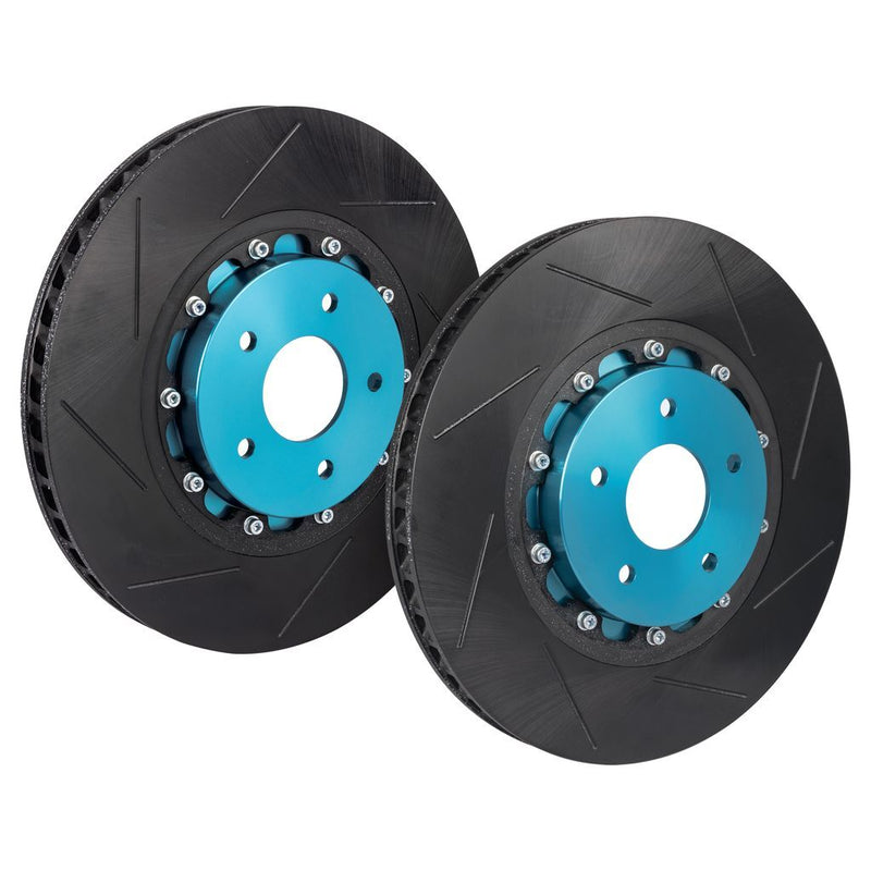 Project Mu GPRN018 SCR-PRO 2 Piece Brake Disc Rotor Pair - Nissan 370Z (Front)