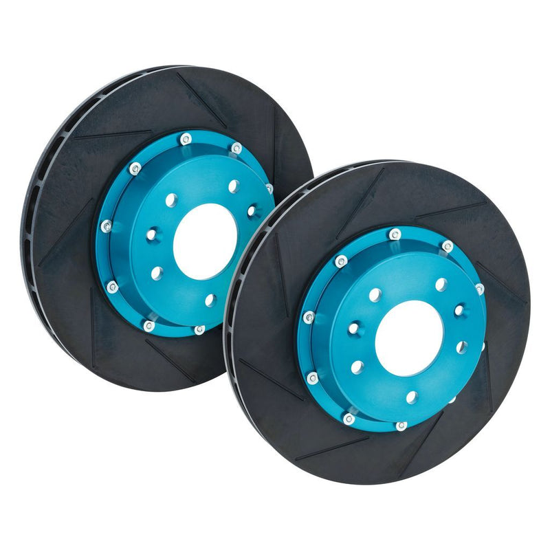 Project Mu GPRZ027 SCR-PRO 2 Piece Brake Disc Rotor Pair - Mazda RX-7 FD 314mm (Front)