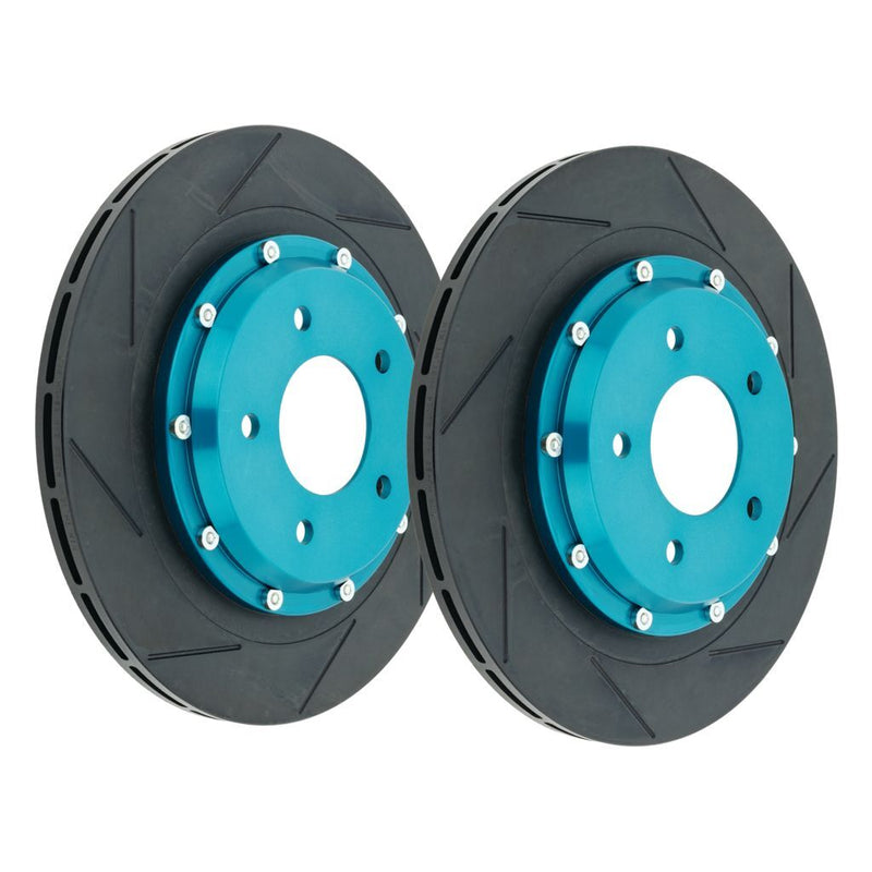 Project Mu GPRZ028 SCR-PRO 2 Piece Brake Disc Rotor Pair - Mazda RX-7 FD 314mm (Rear)