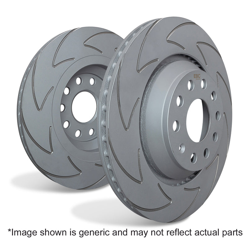 EBC BSD1057 illustrative generic brake disc image; product appearance may vary