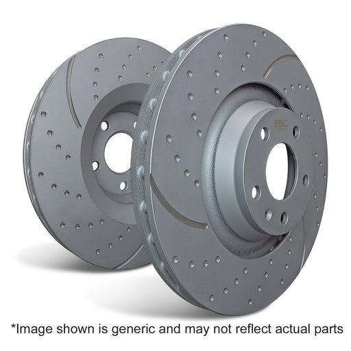 EBC GD2187 illustrative generic brake disc image; product appearance may vary
