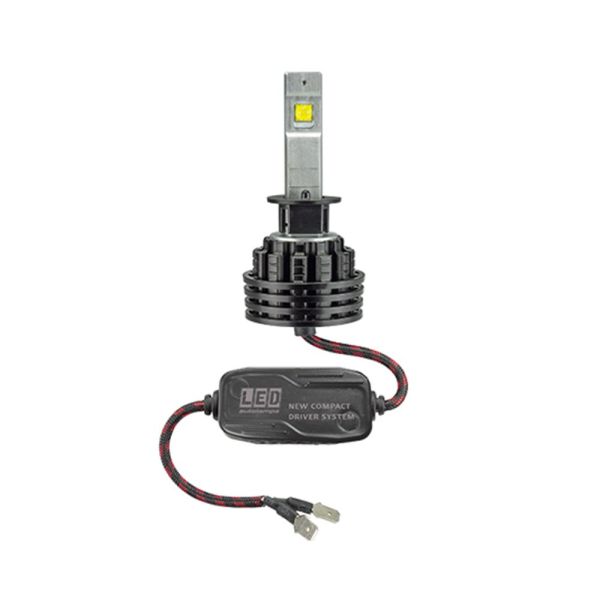 LED Autolamps H1-5000LM LED Upgrade Kit H1 9-32V 6500K Single Beam 5000 Lumens