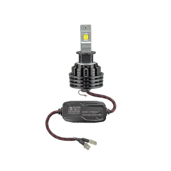LED Autolamps H3-5000LM LED Upgrade Kit H3 9-32V 6500K Single Beam 5000 Lumens