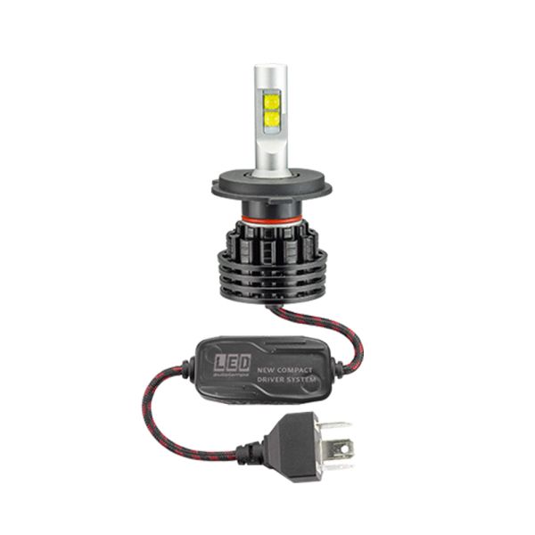 LED Autolamps H4-5000LM LED Upgrade Kit H4 9-32V 6500K High/Low 5000 Lumens