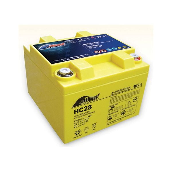 Fullriver HC28 HC Series 12V High Cranking AGM Battery