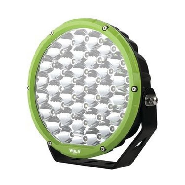 Hulk 4x4 HU9634G 9 Round LED Driving Lamp - Green Bezel