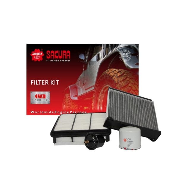 Sakura K-10140 Filter Service Kit fits Mitsubishi Triton ML/MN 6G74