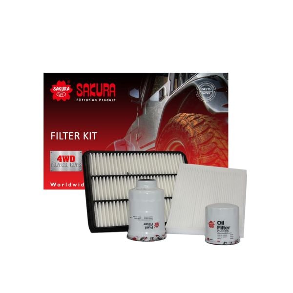 Sakura K-11081 Filter Service Kit fits Toyota Prado KDJ150