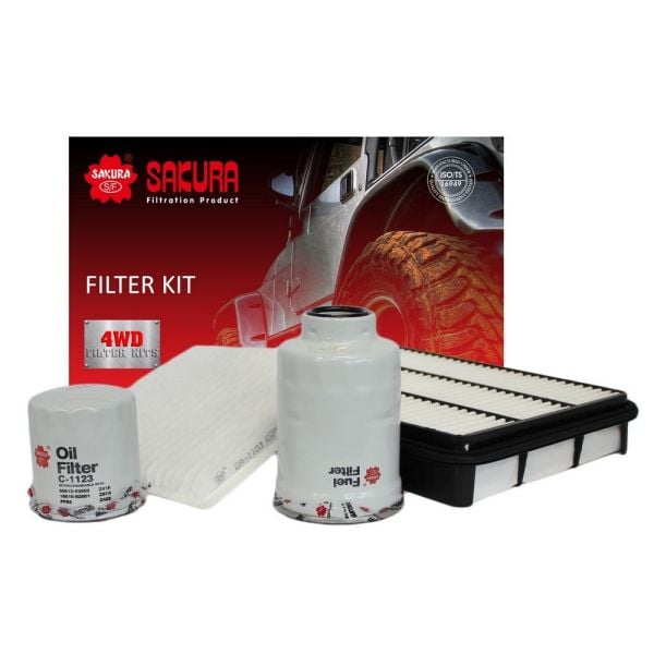 Sakura K-11270 Filter Service Kit fits Toyota Prado KDJ120