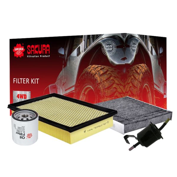 Sakura K-11420 Filter Service Kit fits Toyota Hilux GGN120