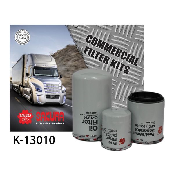 Sakura K-13010 Filter Service Kit to suit Hino Ranger JC08C