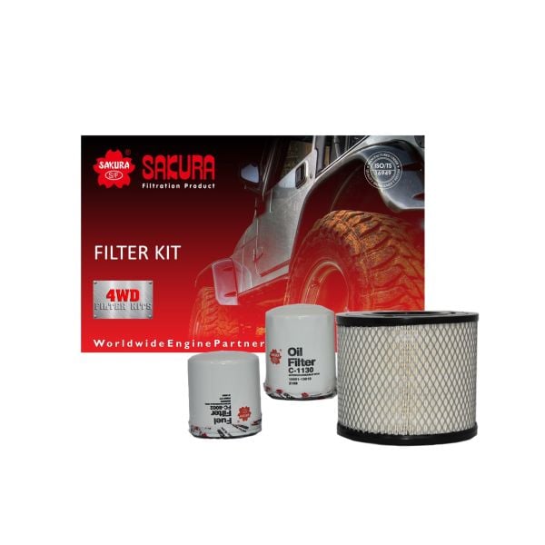 Sakura K-15250 Filter Service Kit fits Holden Rodeo RA 4JH1