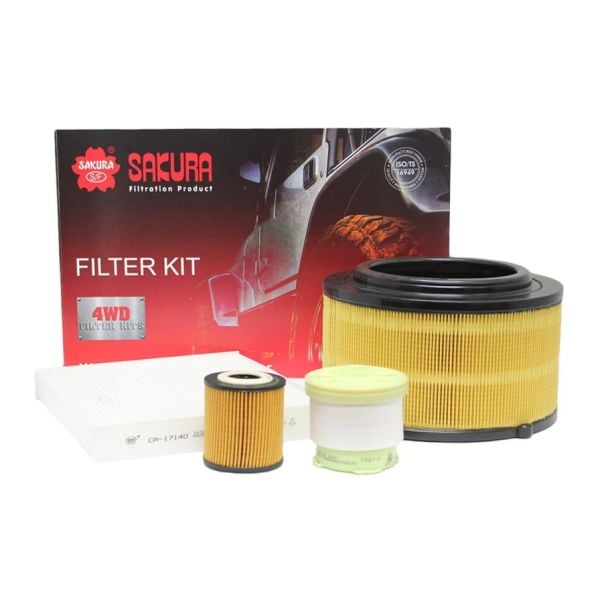 Sakura K-17010 Filter Service Kit fits Ford Ranger PX Mazda BT-50 UP/UR 2.2/3.2