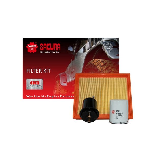 Sakura K-17030 Filter Service Kit fits Ford Courier PD Mazda B2600 G6