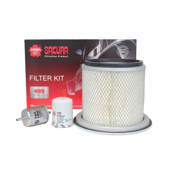 Sakura K-18210 Filter Service Kit fits Nissan Patrol Y61 TB45