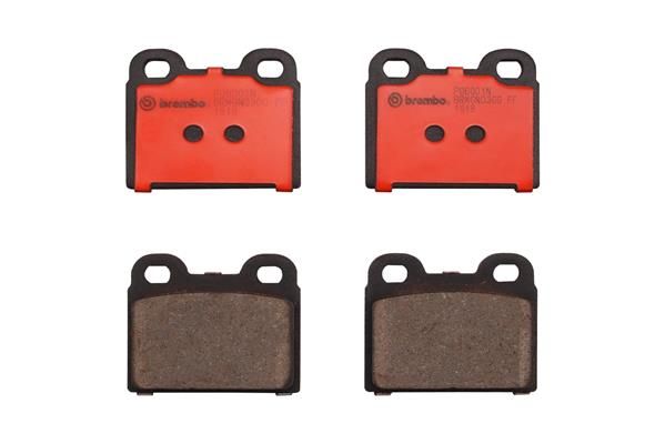 Brembo P06001N Ceramic NAO Series Brake Pads