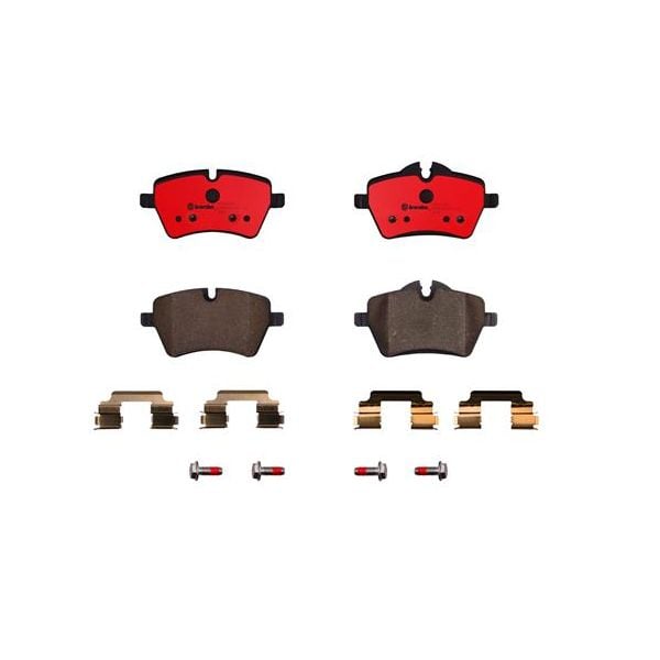 Brembo P06036N NAO Series Premium Ceramic Brake Pad Set Front