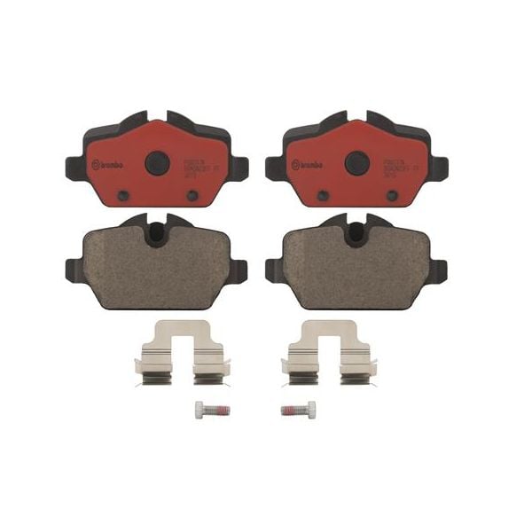 Brembo P06037N NAO Series Premium Ceramic Brake Pad Set Rear