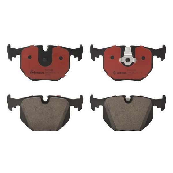 Brembo P06044N NAO Series Premium Ceramic Brake Pad Set Rear