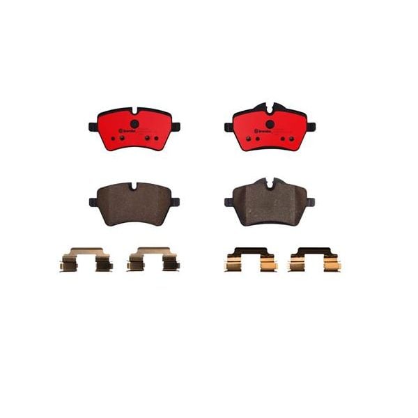Brembo P06051N NAO Series Premium Ceramic Brake Pad Set Front
