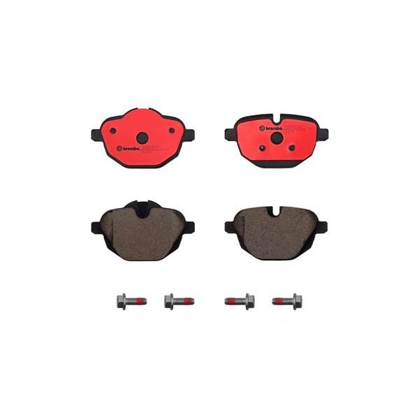 Brembo P06064N NAO Series Premium Ceramic Brake Pad Set Rear