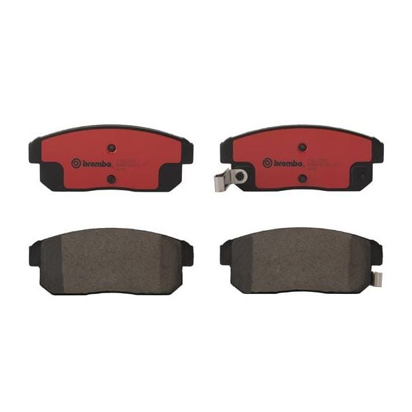 Brembo P10005N NAO Series Premium Ceramic Brake Pad Set Rear