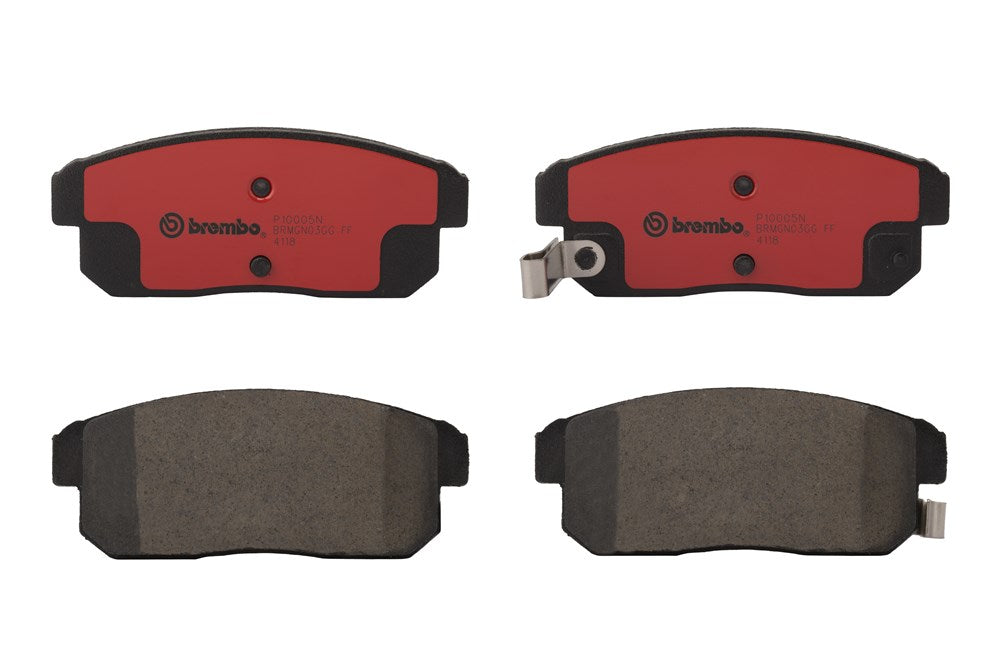 Brembo P10005N Ceramic NAO Series Brake Pads