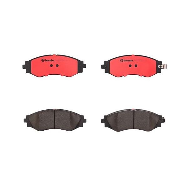 Brembo P10006N NAO Series Premium Ceramic Brake Pad Set Front