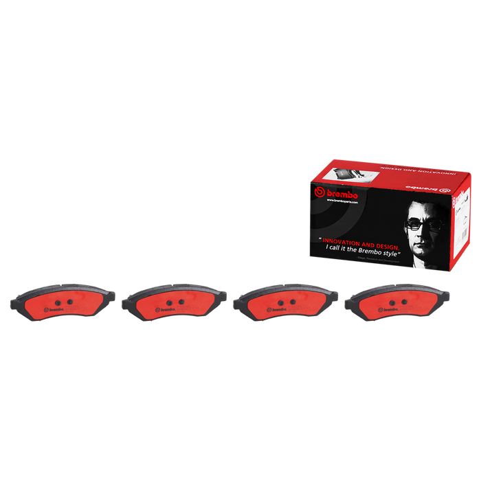 Brembo P10008N Ceramic NAO Series Brake Pads